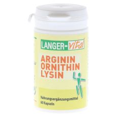 ARGININ/ORNITHIN 1000 mg/TG Kapseln (PZN 09202107)