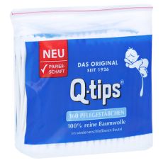 Q-TIPS Pflegestäbchen mit Papierschaft (PZN 15743072)