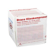 VLIESSTOFF-KOMPRESSEN 10x10 cm unsteril 4fach (PZN 00571412)