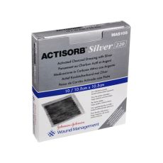 ACTISORB 220 Silver 10,5x10,5 cm steril Kompressen (PZN 01591173)