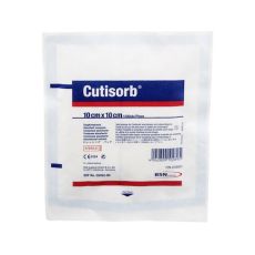 CUTISORB Saugkompressen steril 10x10 cm (PZN 02536851)