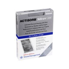 ACTISORB 220 Silver 6,5x9,5 cm steril Kompressen (PZN 03424143)