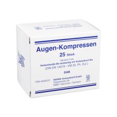 AUGENKOMPRESSEN 5,8x7 cm unsteril (PZN 04050070)