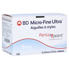 BD MICRO-FINE ULTRA Pen-Nadeln 0,25x8 mm 31 G (PZN 11868813)