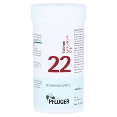 BIOCHEMIE Pflüger 22 Calcium carbonicum D 6 Tabl. (PZN 06322839)