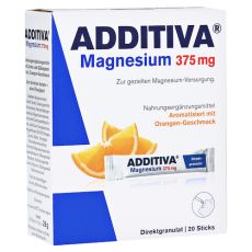 Additiva Magnesium 375 mg Sticks Orange (PZN 10946706)