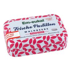 EM EUKAL Frische Pastillen Waldbeere zuckerfrei (PZN 14331309)