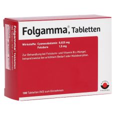 FOLGAMMA Tabletten (PZN 00391377)