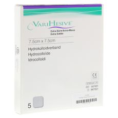 VARIHESIVE extra dünn 7,5x7,5 cm HKV hydroaktiv (PZN 03892648)