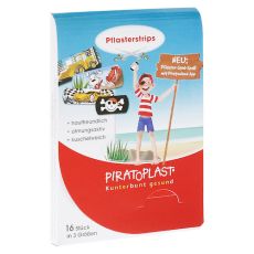 PIRATOPLAST Jungen Pflasterstrips 3 Größen (PZN 11519432)