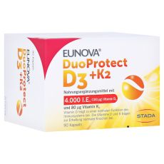 EUNOVA DuoProtect D3+K2 4.000 I.E. (PZN 14133561)