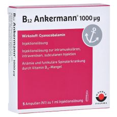 B12 Ankermann 1.000 µg Ampullen (PZN 06439470)