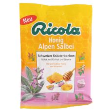 RICOLA m.Z.Beutel Honig Alpen Salbei Bonbons (PZN 12481619)