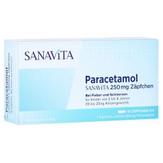 Paracetamol SANAVITA 250mg (PZN 14416394)