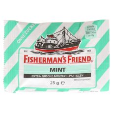 FISHERMANS FRIEND mint ohne Zucker Pastillen (PZN 03885513)