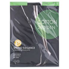 SPRING ELEGANCE Cotton 280den AD 37/38 schwarz (PZN 11040787)