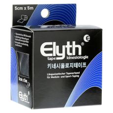 KINESIOLOGIE Tape Elyth 5 cmx5 m schwarz (PZN 10735820)