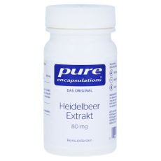 PURE ENCAPSULATIONS Heidelbeer Extrakt 80 mg Kaps. (PZN 05131988)