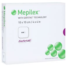 MEPILEX 10x10 cm Schaumverband (PZN 11646343)