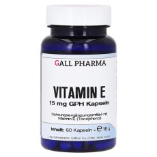 VITAMIN E 15 mg GPH Kapseln (PZN 04631938)