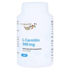 L-CARNITIN 500 mg Kapseln (PZN 01472623)