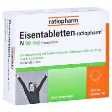 Eisentabletten-ratiopharm N 50mg (PZN 06957905)