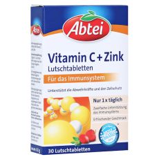 Abtei Vitamin C plus Zink Lutschtabletten (PZN 03550712)