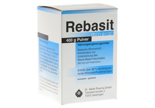 REBASIT Mineral Pulver – PZN 01032924 (PZN 01032924)