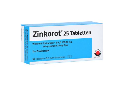 Zinkorot 25 – PZN 06890710 (PZN 06890710)