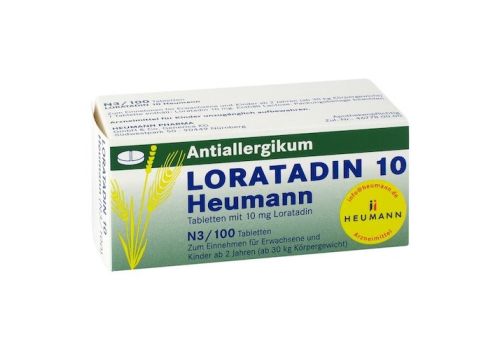 Loratadin 10 Heumann – PZN 01476667 (PZN 01476667)