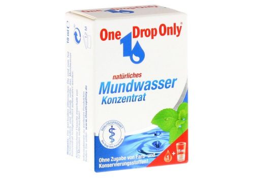 ONE DROP Only natürl.Mundwasser Konzentrat – PZN 03277794 (PZN 03277794)