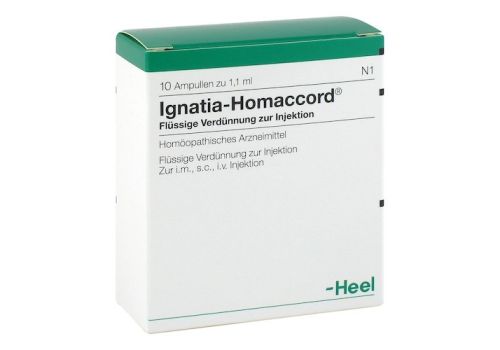 IGNATIA HOMACCORD Ampullen – PZN 00516896 (PZN 00516896)