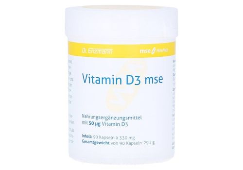 VITAMIN D3 MSE Kapseln – PZN 03068085 (PZN 03068085)