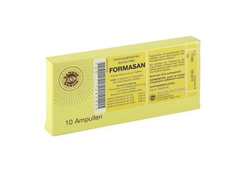 FORMASAN Injektion Ampullen – PZN 07284868 (PZN 07284868)