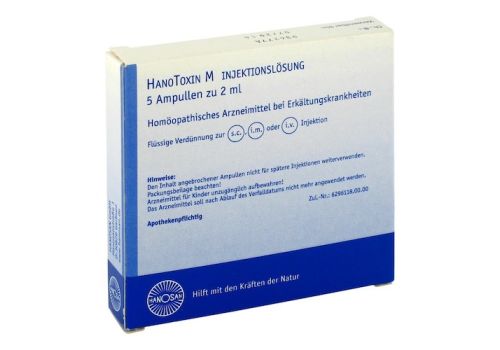 HANOTOXIN M Injektionslösung – PZN 02647504 (PZN 02647504)