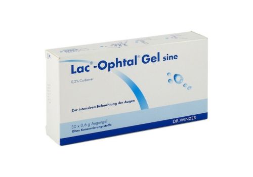 LAC OPHTAL Gel sine – PZN 05385134 (PZN 05385134)