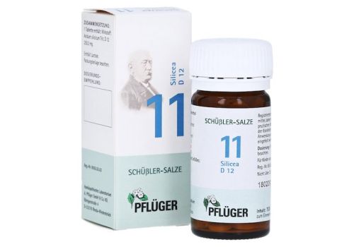 BIOCHEMIE Pflüger 11 Silicea D 12 Tabletten – PZN 06320036 (PZN 06320036)