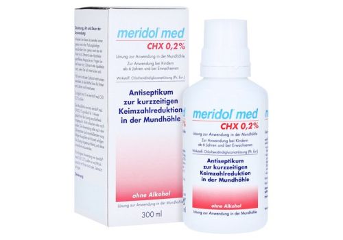 Meridol med CHX 0,2% Lösung zur Anwendung in der Mundhöhle – PZN 06846525 (PZN 06846525)