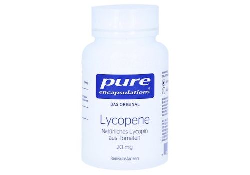 PURE ENCAPSULATIONS Lycopene 20 mg Kapseln – PZN 16633606 (PZN 16633606)