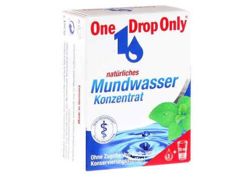 ONE DROP Only natürl.Mundwasser Konzentrat – PZN 03277788 (PZN 03277788)