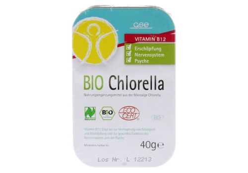 CHLORELLA 500 mg Bio Naturland Tabletten – PZN 05386004 (PZN 05386004)