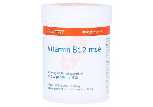 VITAMIN B12 MSE Kapseln – PZN 09536328 (PZN 09536328)