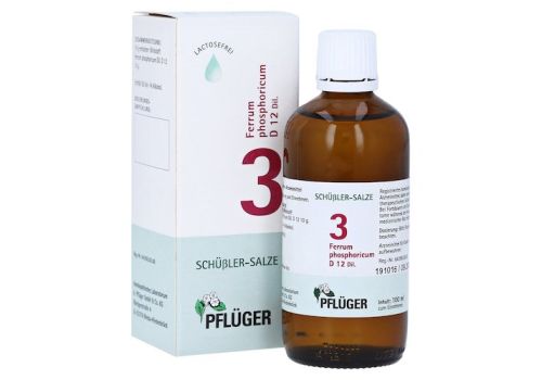 BIOCHEMIE Pflüger 3 Ferrum phosphoricum D 12 Tro. – PZN 06324086 (PZN 06324086)