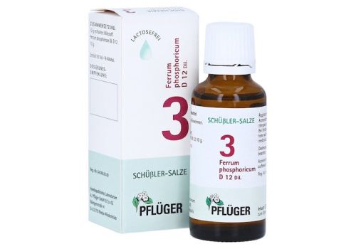 BIOCHEMIE Pflüger 3 Ferrum phosphoricum D 12 Tro. – PZN 06323833 (PZN 06323833)