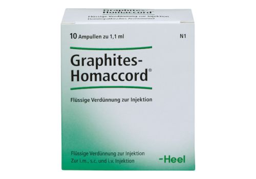 GRAPHITES HOMACCORD Ampullen – PZN 00431680 (PZN 00431680)