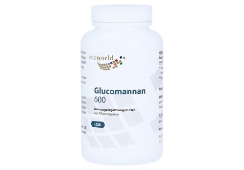 GLUCOMANNAN 600 Kapseln – PZN 10320148 (PZN 10320148)