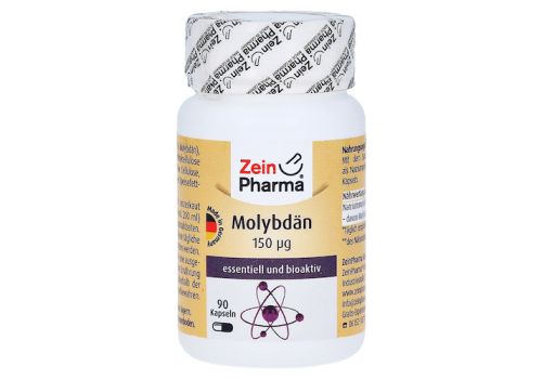 MOLYBDÄN 150 µg ZeinPharma Kapseln – PZN 13818015 (PZN 13818015)