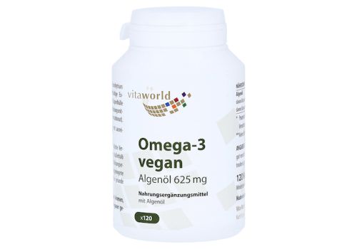 OMEGA-3 vegan Algenöl 625 mg Kapseln – PZN 14360630 (PZN 14360630)