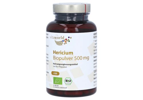 HERICIUM BIOPULVER 500 mg Kapseln – PZN 10549678 (PZN 10549678)