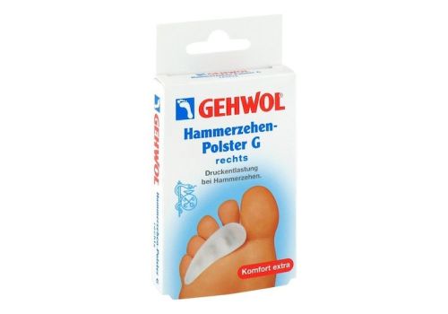 GEHWOL Polymer Gel Hammerzehenpolster G rechts – PZN 03444223 (PZN 03444223)